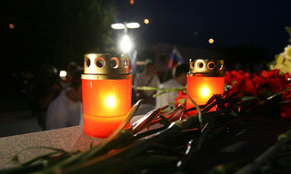 В Пятигорске зажгли свечи в День памяти и скорби