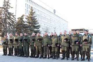 30 пятигорских казаков отправились в Крым