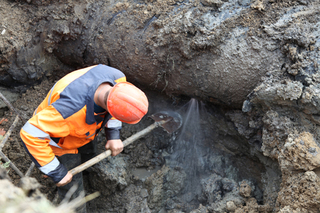 На Ставрополье ликвидируют порыв водопровода